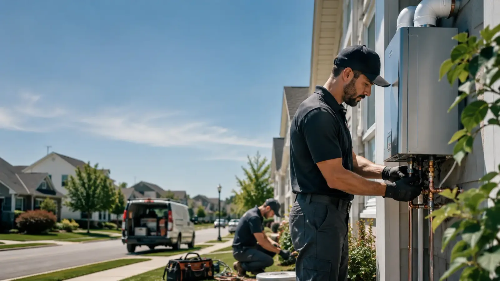 Tankless Water Heater Installation in Conroe, TX